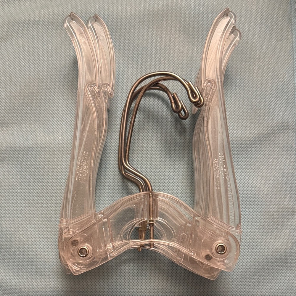 Set of 4 Vintage folding hangers